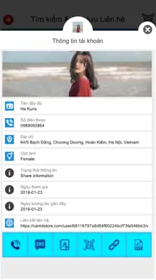 Contacts store android App screenshot 0